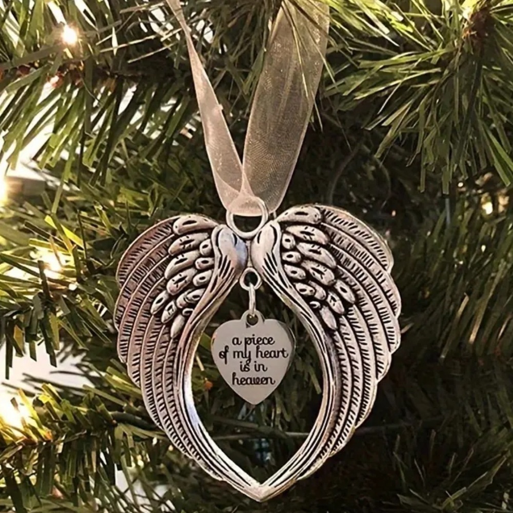 Angel Wings Memorial Ornament NWT